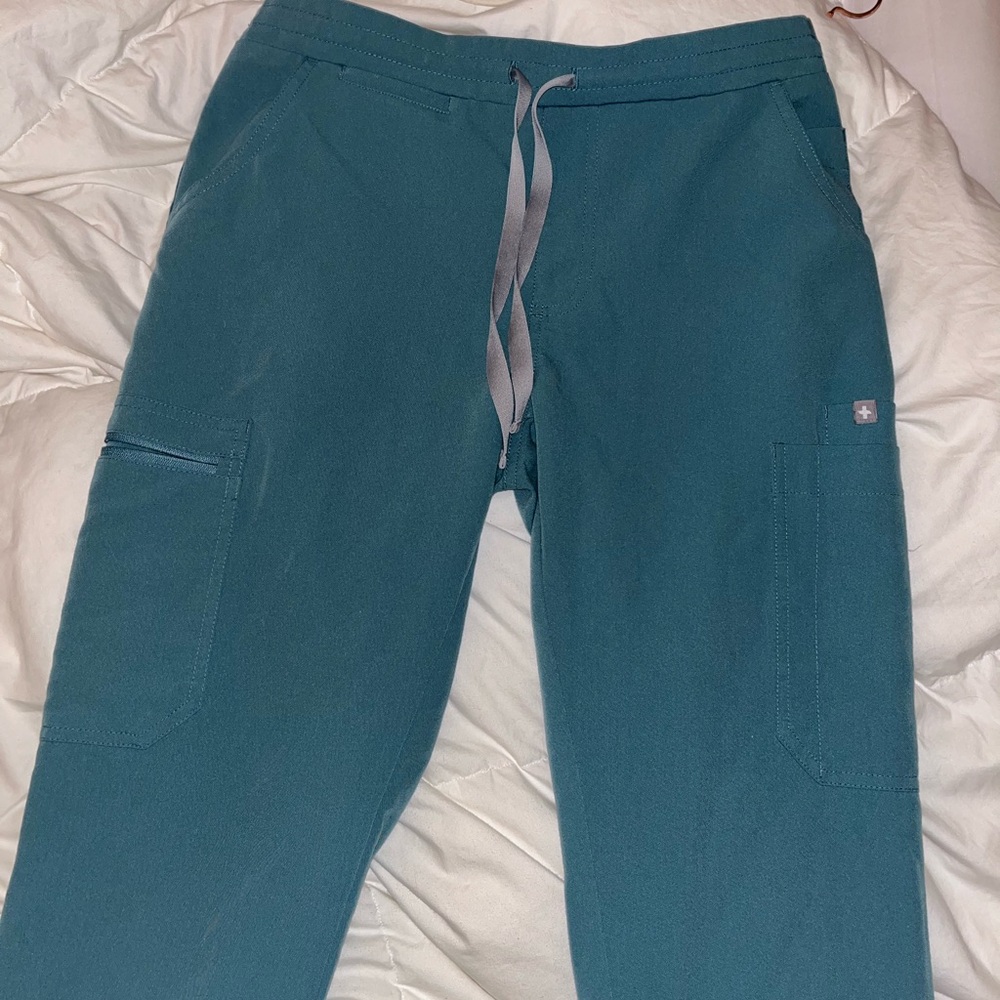 Hydrogreen Mid Rise Yola Skinny Pants